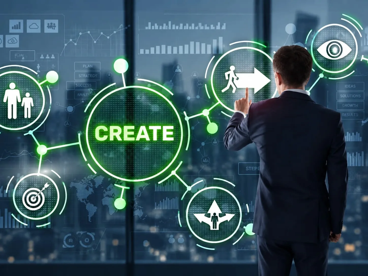 Create — design and development work