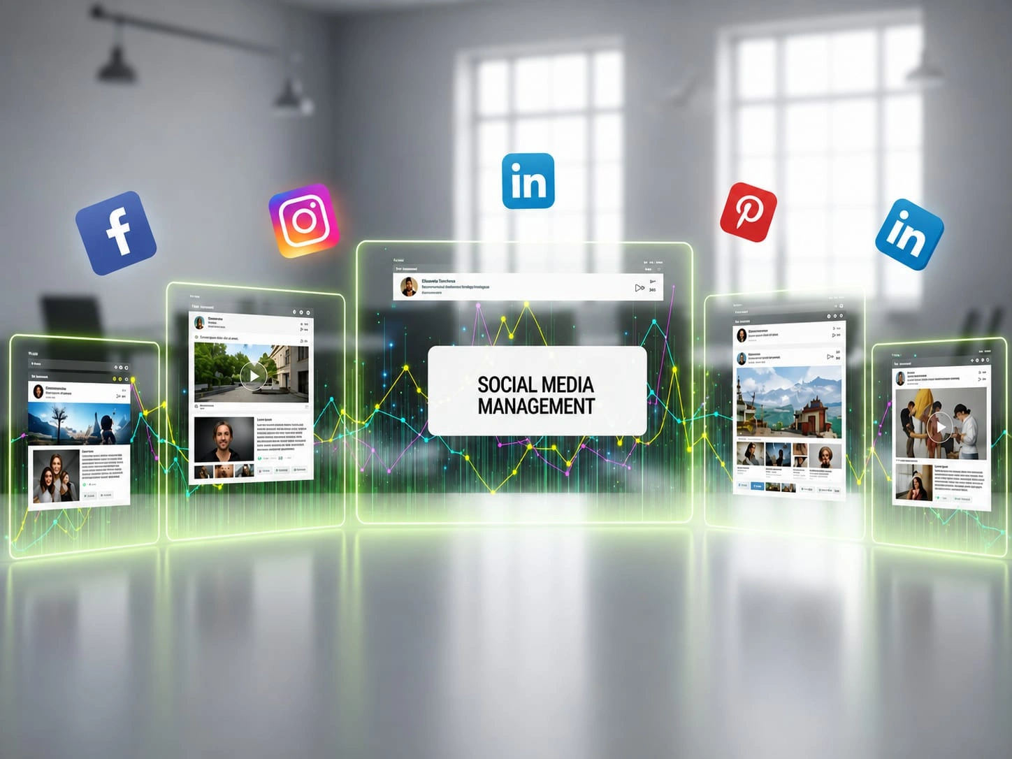 Social Media Management — Photo Placeholder
