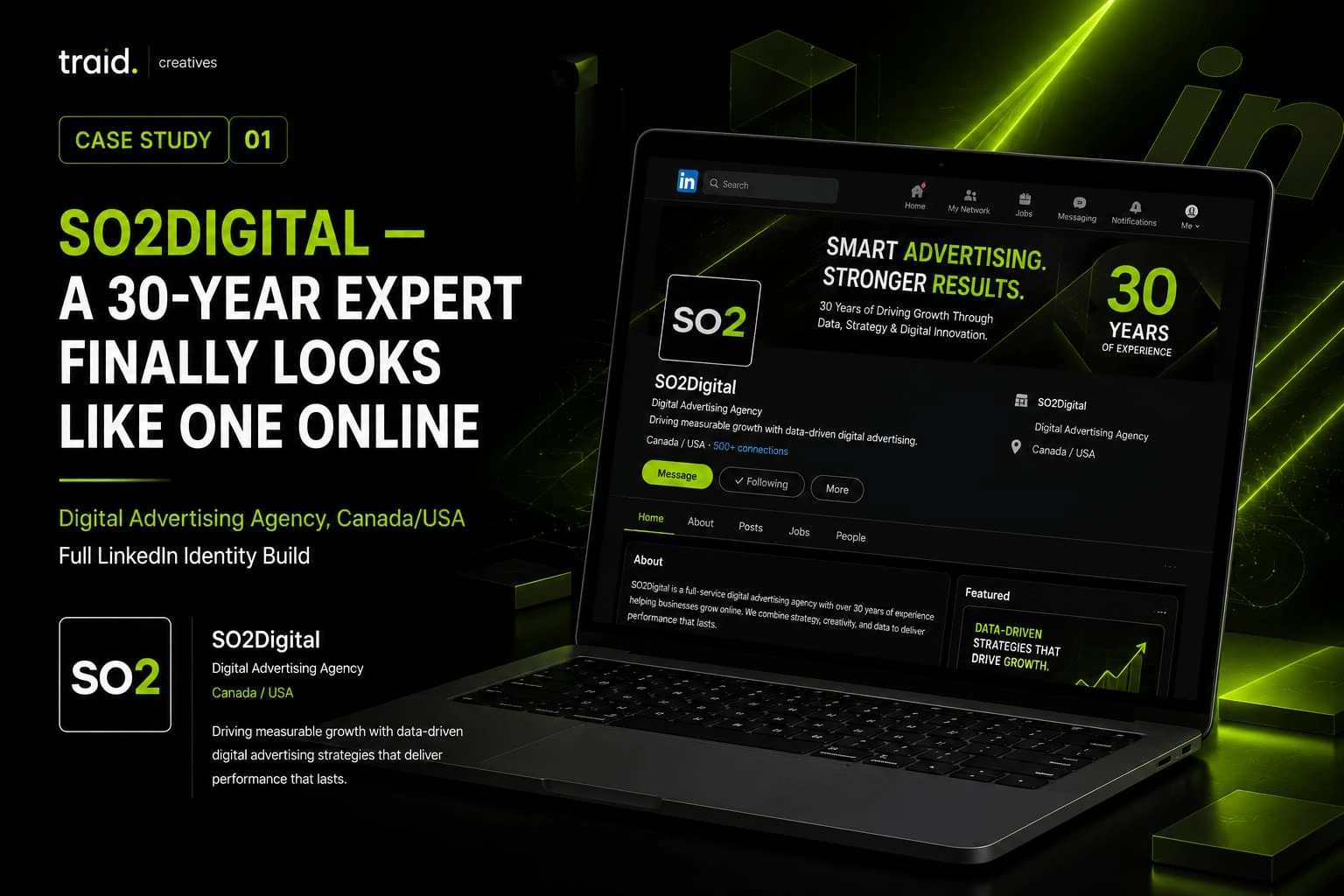 SO2Digital LinkedIn Profile Optimisation